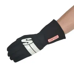 Simpson 090127416396 Racing Imtk Impulse Gloves Adult Xs Black Pair