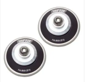 Simpson 090127445891 Racing Pahak Helmet Post Anchor Kit - For Sa Type