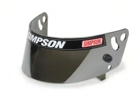 1014-17 Simpson Racing 1014 7 Helmet Shield Mirror Finish Shark/vudo