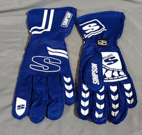 Simpson 210610 Endurance Gloves Blue Medium