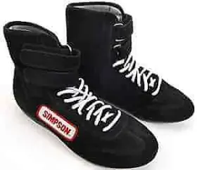 28135bk Simpson High-top Driving Shoes Sfi 3.3/5 Rated