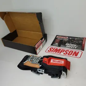 29061bl Simpson Racing Harness 5-point Seat Belt Latch Link Set Sfi 16.1 Missing Pieces