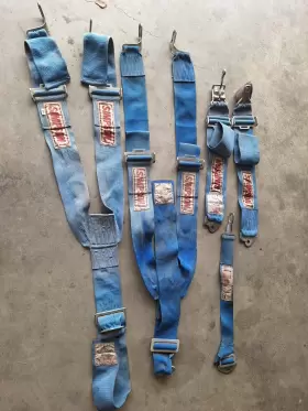 29063bk Simpson 5 Point Individual Bolt-in Harness 55 Inch Blue 29063 Bl