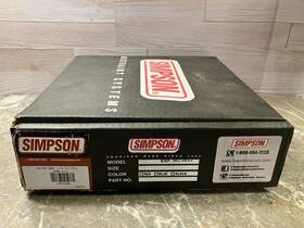 Simpson 29073sp Racing Restraint System. Fx Series 6-point Harness. New In Box