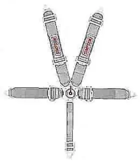 29104p Simpson Lever Camlock 5-point Individual Harness