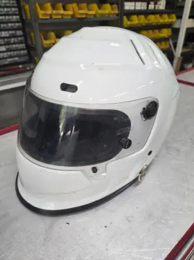 293320 Simpson Vudu Racing Helmet Lightweight 1/8 Inch Lexan Shield Medium Size 7