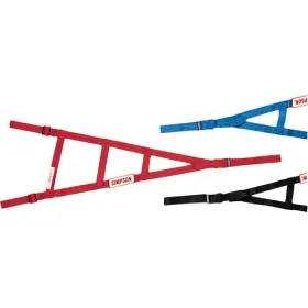 36006bl Simpson Racing Side Window Net - For Champ Dirt Car Series Blue Each