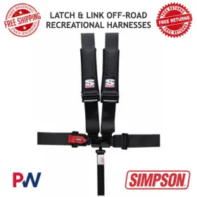 3b22nik Simpson Racing Latch And Link Off-road Recreational Harness #3b22nik