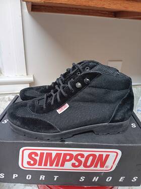 Simpson 56500 Racing Garage Crew Shoe Size 5