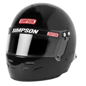 7100052 Simpson Viper 2020 Xxl Black Helmet Nhra Imsa Ihra Ump Speedtech