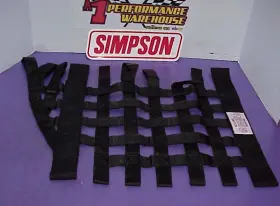 Simpson 8/2000 New Black Window Net 20 Inch X 14 Nascar Arca Imca Wissota Demo Derby B1