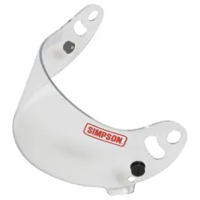 84300a Simpson Replacement Racing Helmet Shields Clear Carbon Devil Ray Composite