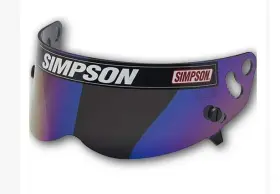 84503 Simpson Racing Venator Series Helmet Shield - Iridium Each