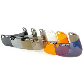 89100mb Simpson Outlaw Bandit Clear Shield Size Medium-large