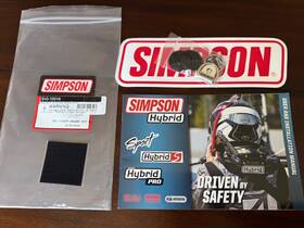 Simpson 910-72016 Sfi D-ring Helmet Anchor Kit - Brand New