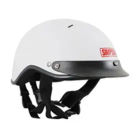 9430031 Simpson Shorty Helmet - Adult Large Gloss White Each