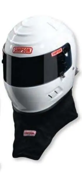 97038 Simpson Racing Helmet Skirt - Sfi 3.3/5 Carbon X Contoured Each