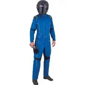 Dna04101 Simpson Racing Dna Standard 3 Layer Suit - Adult Small Blue