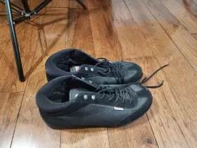 Dx2135k Simpson Racing Dna X2 Shoes Pair Adult Size 13.5 Blackout
