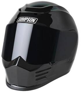 Simpson Helmets 012473428465 Speed Bandit Motorcycle Helmet 2x-large Black