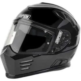 Gbdl2 Simpson Helmets Ghost Bandit Helmet Dot/ece Certified Large Black