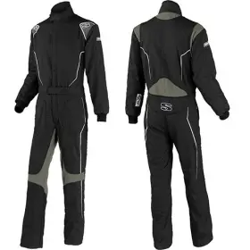 Hx02421 Simpson Racing Helux Suit Adult Xl Black/grey