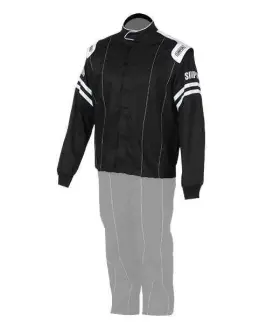 Lk22974 Simpson Racing Legend Ii Jacket Only - Youth Xxs 4 Black