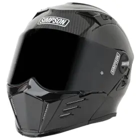 M59sc Simpson Racing Mod Bandit Motorcycle Helmet Adult Small Carbon Fiber