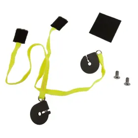 M61haksah Simpson Hybrid Head And Neck Restraint M61 Helmet Anchor Dual End Fitting Tether