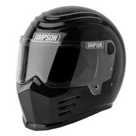 Simpson Motorcycle 090127369791 28315xx2 Outlaw Bandit Helmet Adult Xxl Black