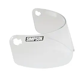 Simpson Motorcycle 090127391709 89200ma Outlaw Bandit Clear Helmet Shield Xs And Small