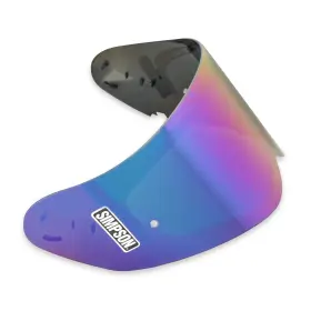 Simpson Motorcycle 090127409831 Gbise Ghost/speed Bandit Helmet Optional Shield - Iridium