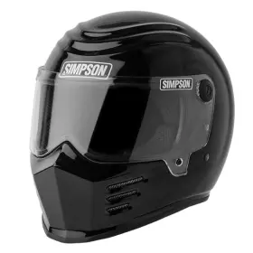 28315xs2 Simpson Motorcycle Outlaw Bandit Helmet Adult Xs Black