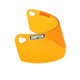 89202mbc Simpson Motorcycle Outlaw Bandit Helmet Optional Shield - Amber M/xxl