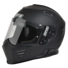 Gbdl3 Simpson Motorcycle Ghost Bandit Helmet Adult Large Matte Black