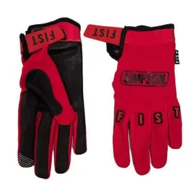 Sfg05xl Simpson Motorcycle Simpson/fist Gloves - Fury