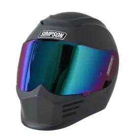 Spbm3 Simpson Motorcycle Speed Bandit Helmet Adult Medium Matte Black
