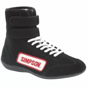 28105bk Simpson Performance Products High Top Shoes 10.5 Black