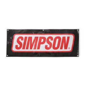 36-528 Simpson Racing Banner 2 Ft X 5