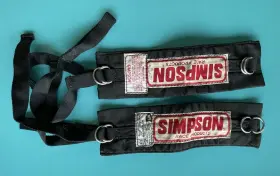 3600bk Simpson Racing Used Arm Restraints