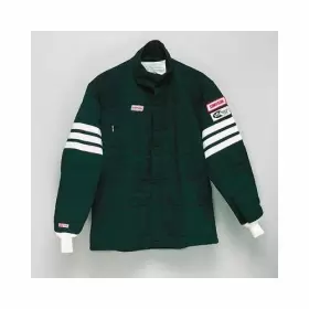 402312 Simpson Racing Driving Jacket Double Layer Gabardine Nomex Large Black Each