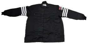 0402412 Simpson Racing 402412 Driving Jacket Double Layer Gabardine Nomex X-large Black Ea