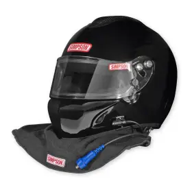 7890032 Simpson Racing Desert Devil 3.0 Helmet Black Lrg