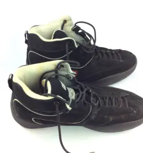 13simpson Simpson Racing Ad12bk Size Shoes Preowned Sfi Spec 3.3/5 Black Mid-height