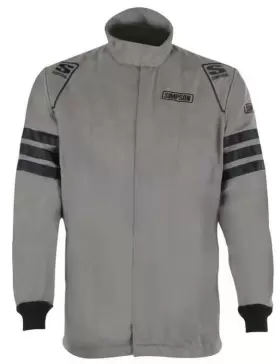C405212 Simpson Racing Classic Sfi 5 Jacket Alloy - Md