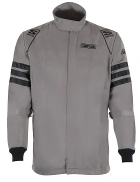 C405514 Simpson Racing Classic Sfi 5 Jacket With Arm Restraints Alloy - Xxl