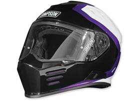 Simpson Racing/helmets 090127850619 Motorcycle Gbdroyxl Ghost Bandit Us Ece/dot Xl Royal Helmet Ltd Edition