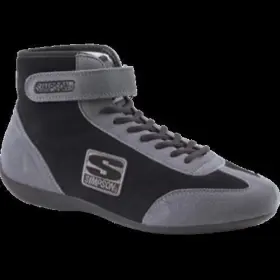 Simt120bk Simpson Racing Mid-top Driving Shoe Mt120bk