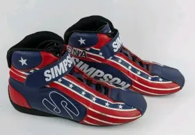 Smp0040075 Simpson Racing Dna Patriot Stars And Stripes Shoe Size 9.5