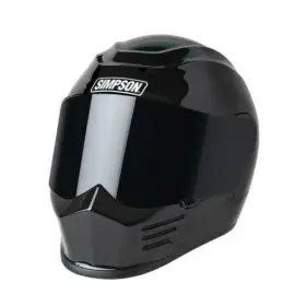 Spbxl2 Simpson Racing Speed Bandit Full Face Motorcycle Helmet X-large Black